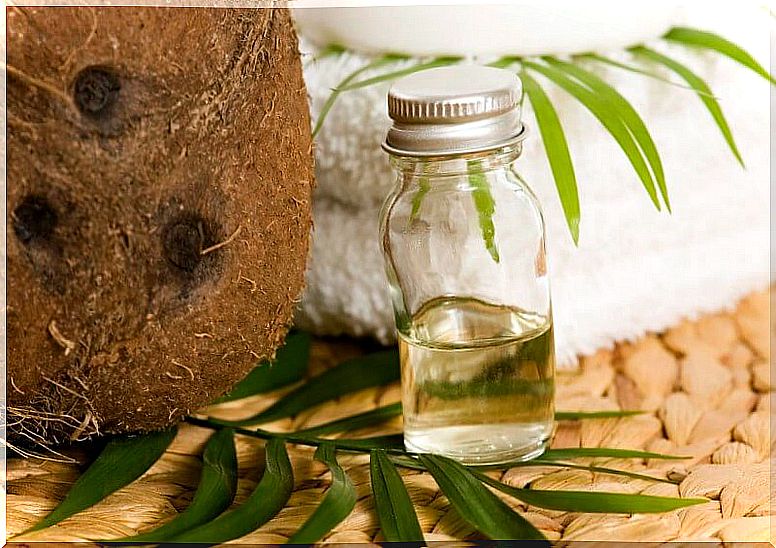 coconut oil to repair damaged hair