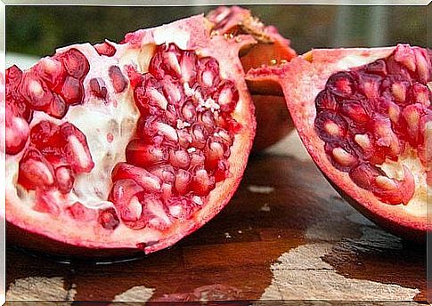 The pomegranate to fight anemia.
