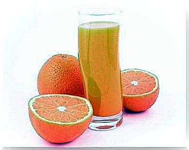 Orange juice for bone pain