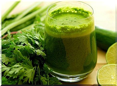 Green drink to burn fat