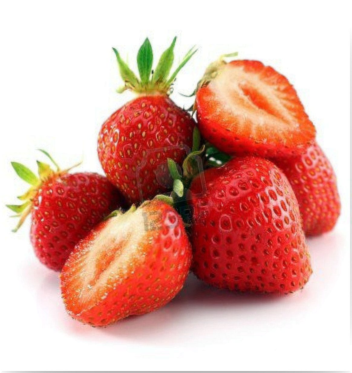 strawberries, uric acid